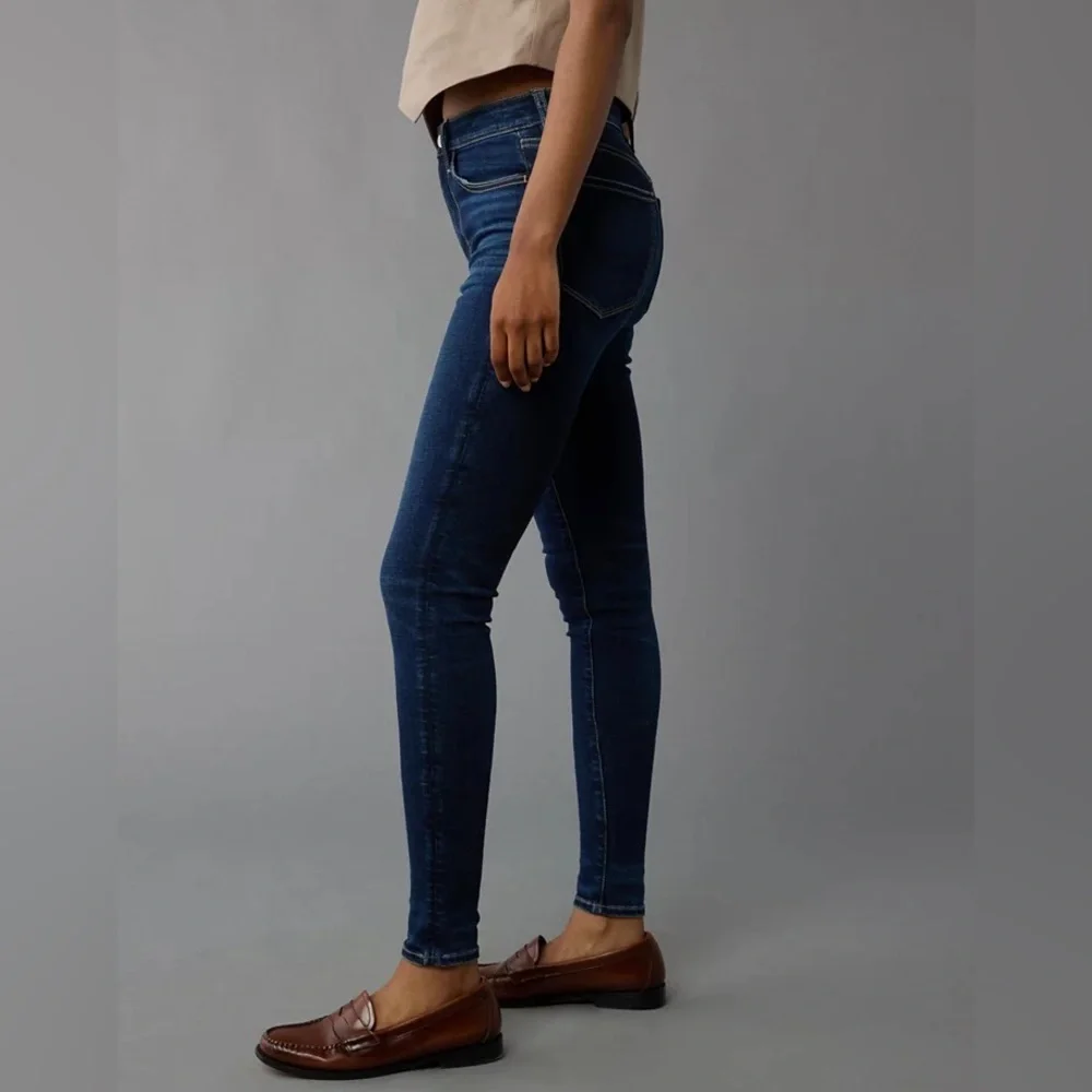 🔥 SOLD🔥American Eagle High Rise Skinny Jeggings Jeans - Picture 3 of 8